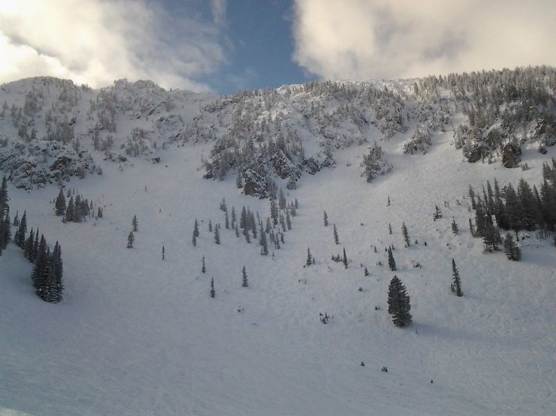 South bowl at Bridger Bowl
