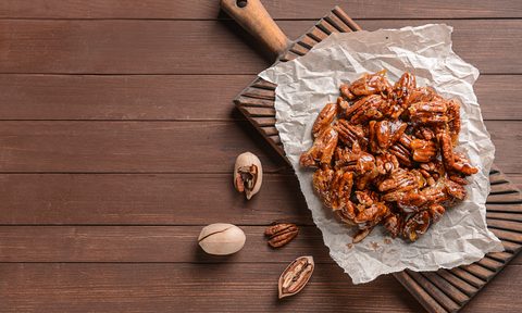 Candied pecans