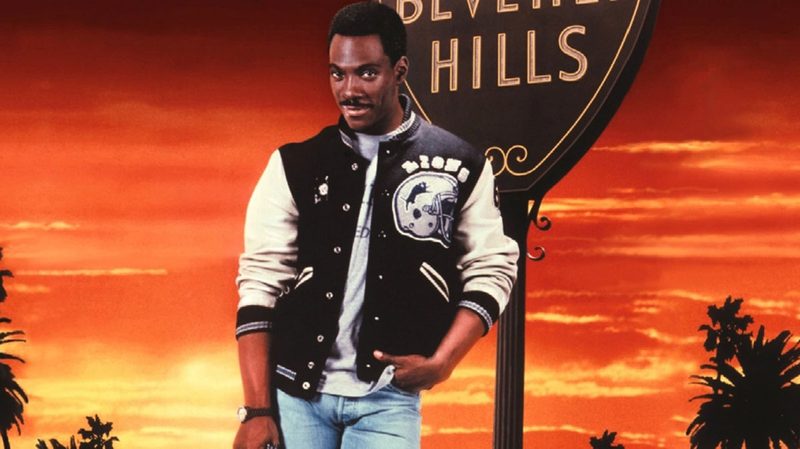 Eddie Murphy in Beverly Hills Cop.