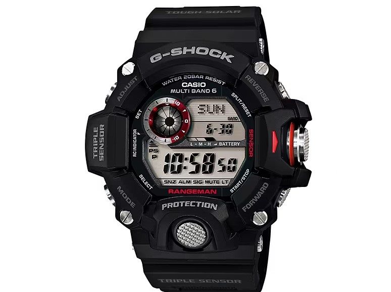 Casio G-Shock Black Triple Sensor