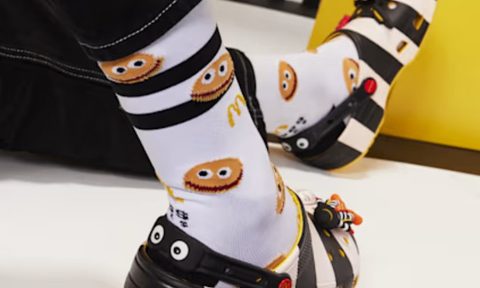 Crocs and McDonalds Hamburglar