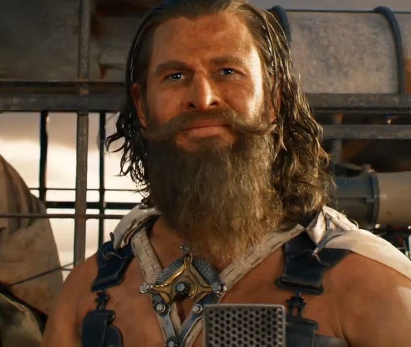 Chris Hemsworth in Furiosa: A Mad Max Saga.