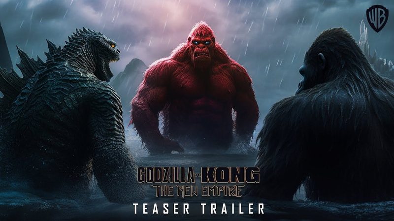 The poster for Godzilla x Kong.