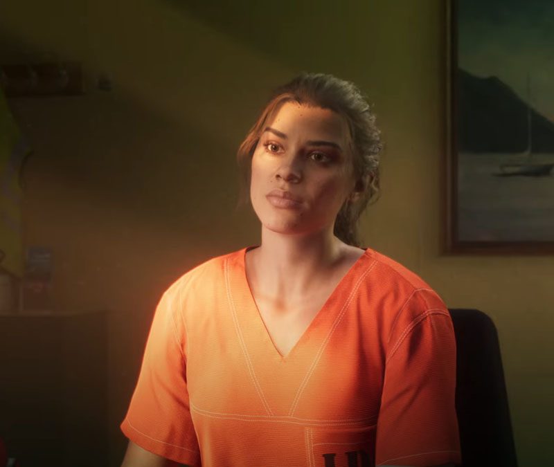 Lucia in the trailer for Grand Theft Auto VI.
