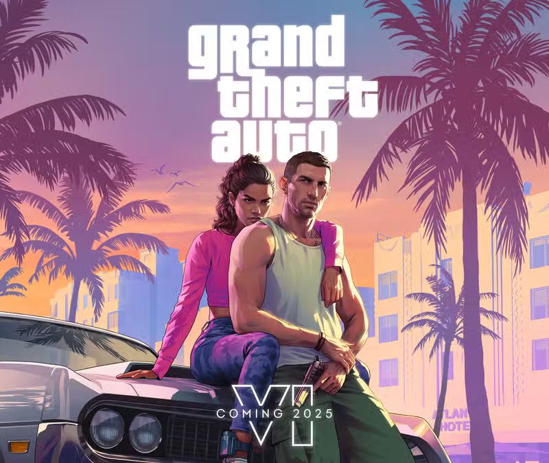 The new promo art for Grand Theft Auto VI.