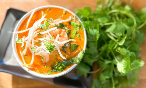 Thai shrimp soup