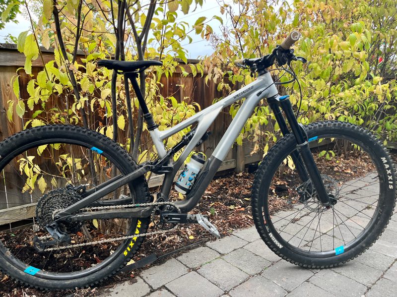 My Specialized Stumpjumper with Forge + Bond 30AM carbon wheels