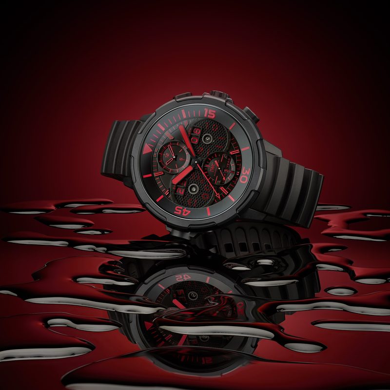 IWC Aquatimer Perpetual Calendar red