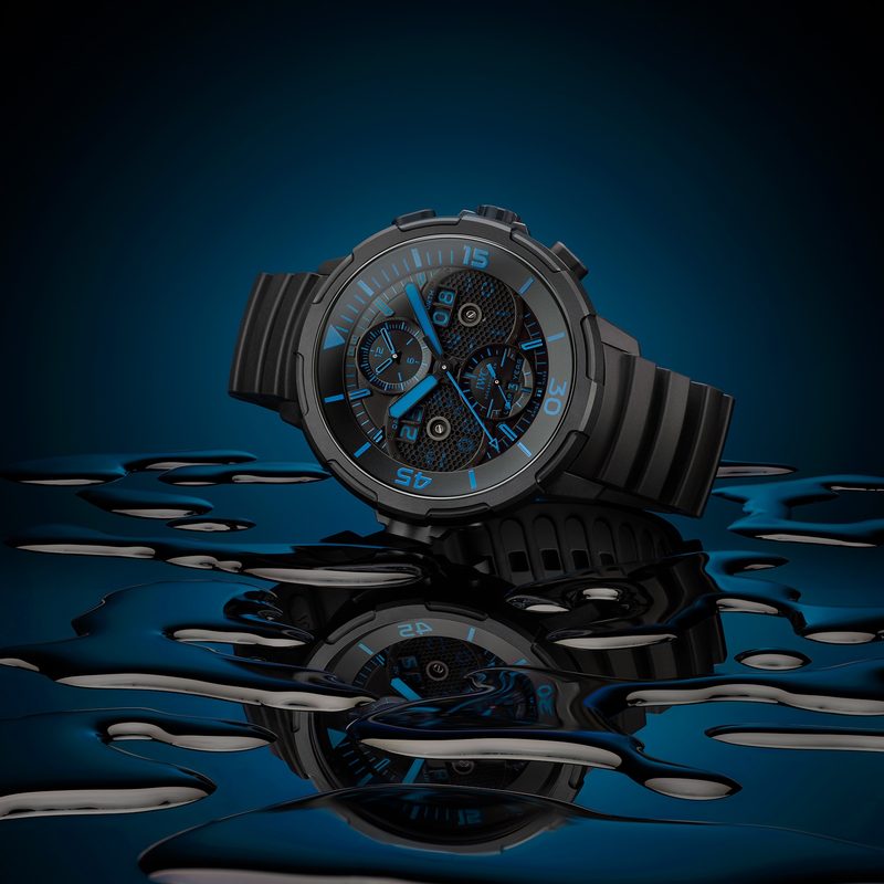 IWC Aquatimer Perpetual Calendar blue