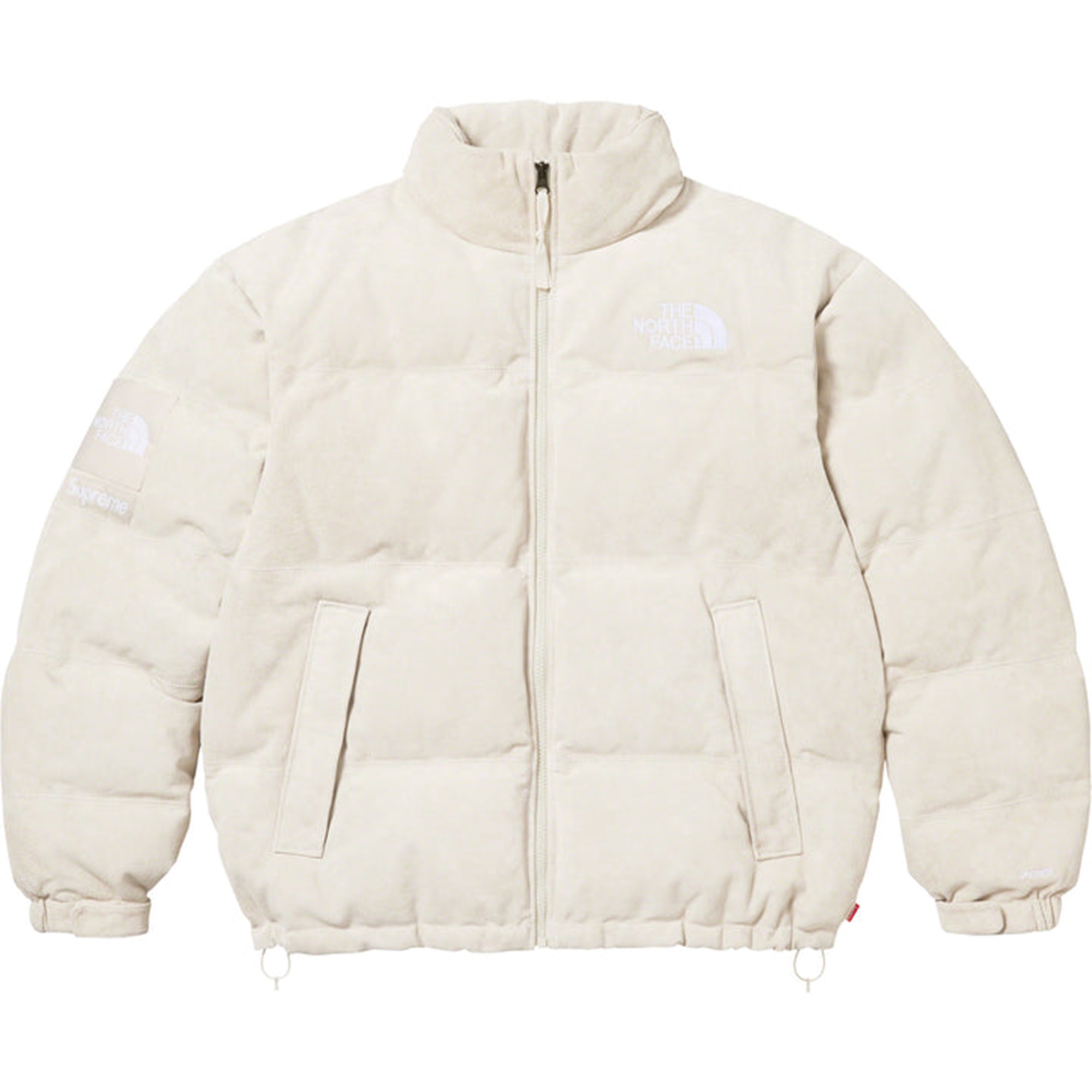 The North Face x Supreme Nuptse Jacket in white
