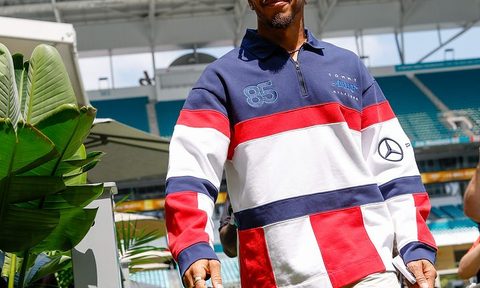 Lewis Hamilton at the Miami Grand Prix 2023