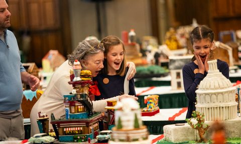 Omni Grove Park Inn Gingerbread competition