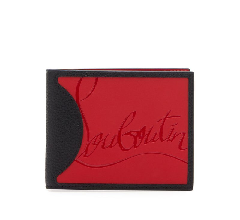 Christian Louboutin Men's Coolcard Two-Tone Leather Wallet