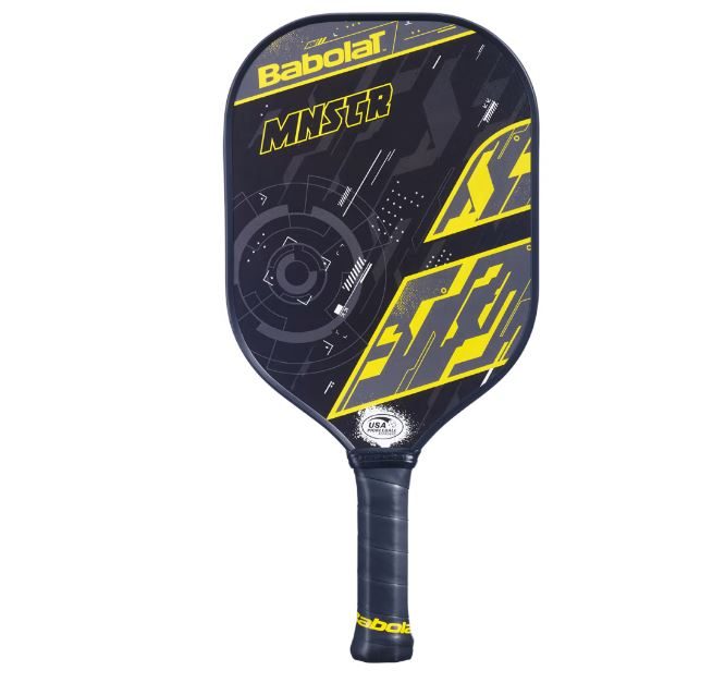A Babolat pickleball paddle.