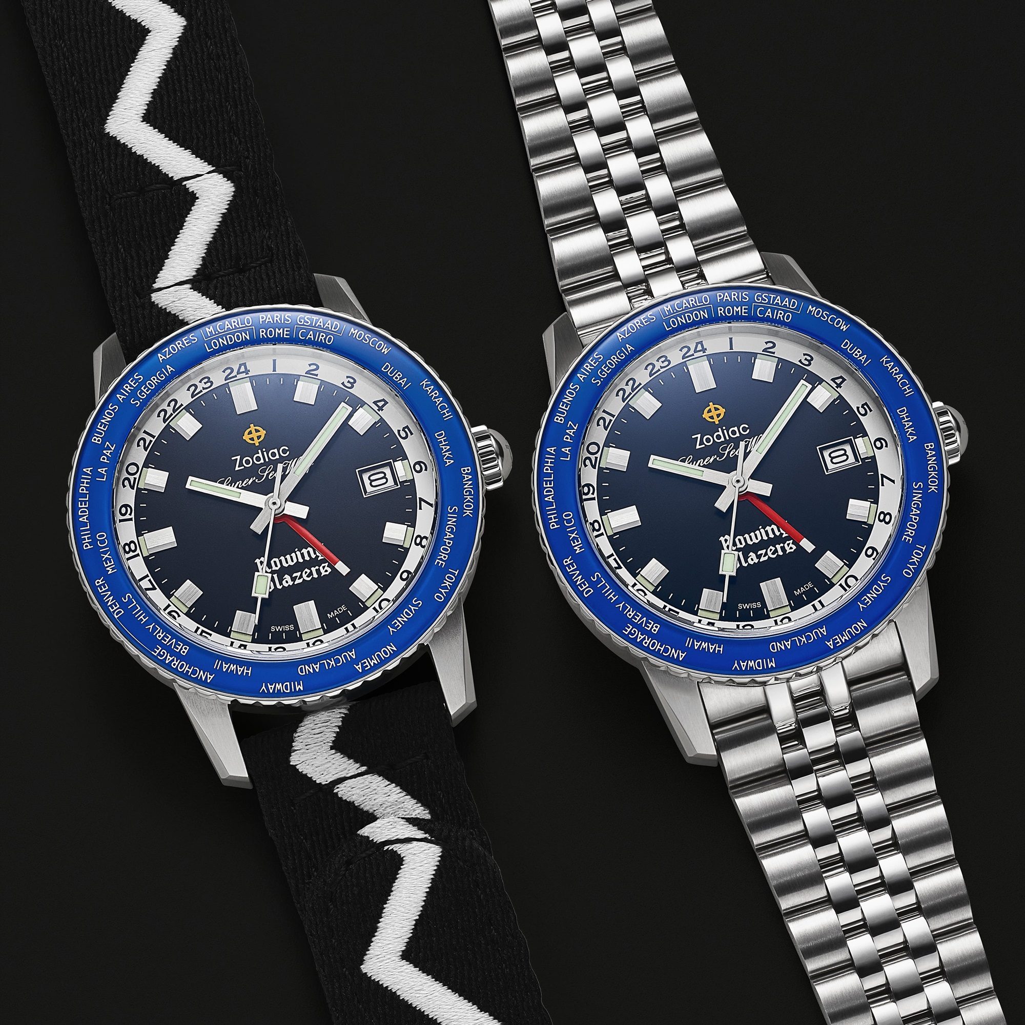 Rowing Blazers X Zodiac World GMT