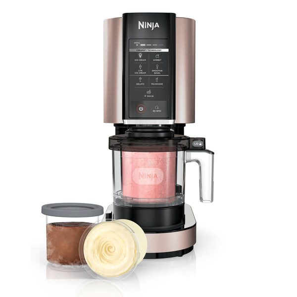 The Ninja™ CREAMi® is available in four newly launched colors: blue, red, rose gold, and white