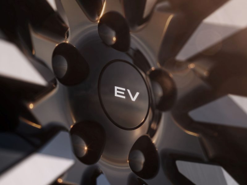 Range Rover Electric wheel hub.