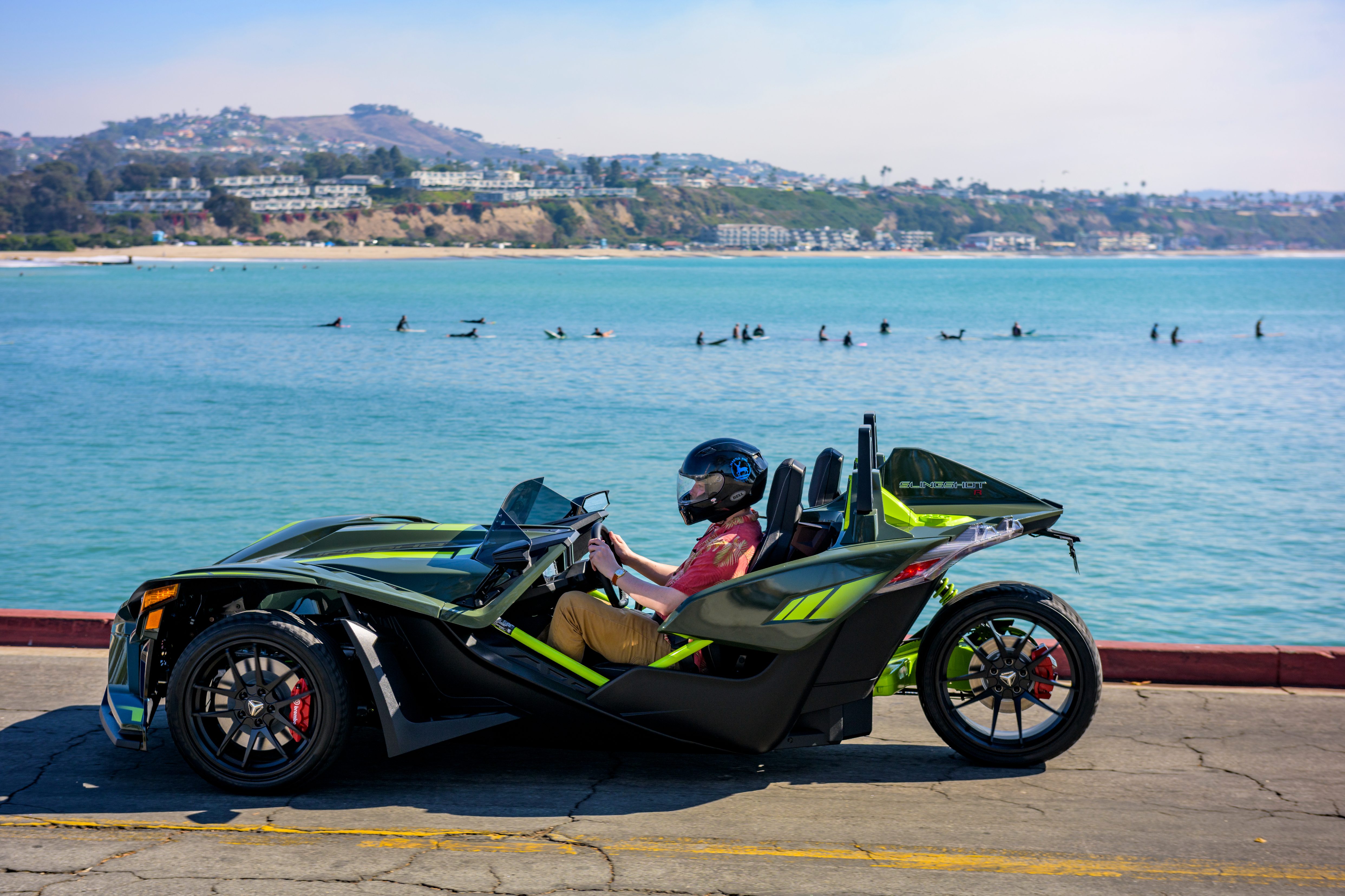 Side shot of a 2024 Polaris Slingshot R