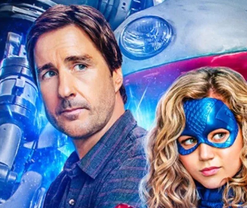 Luke Wilson and Brec Bassinger in promo art for Stargirl.