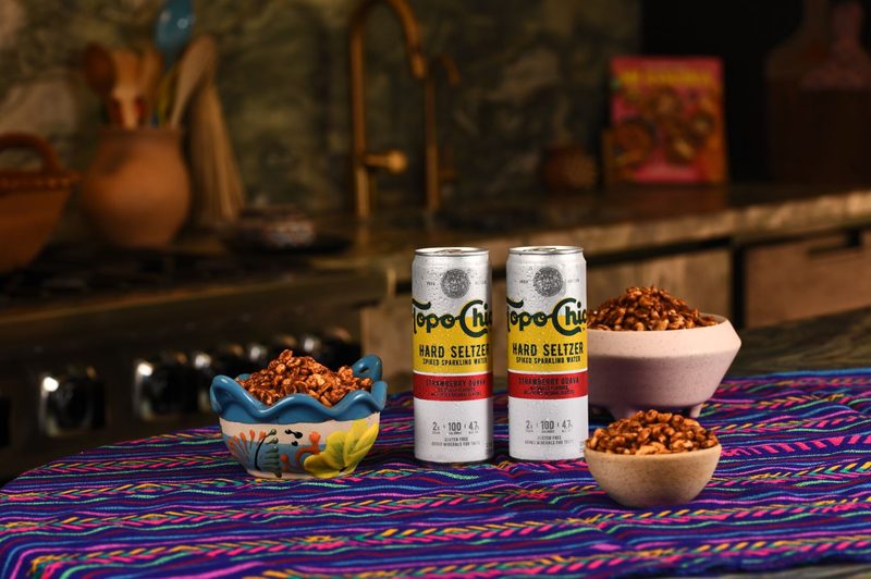 Topo Chico spicy roasted peanuts