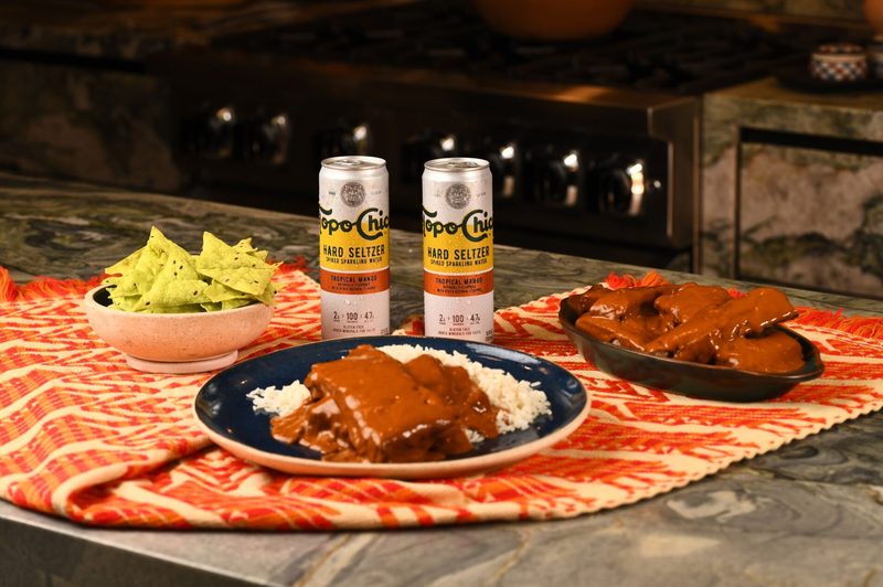 Topo Chico braised pork ribs