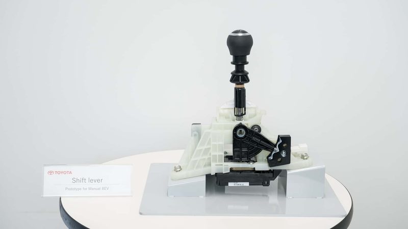 Toyota prototype EV shifter