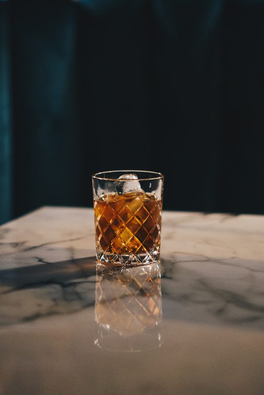 whiskey glass