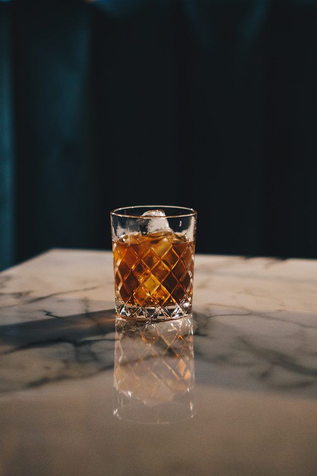 whiskey glass