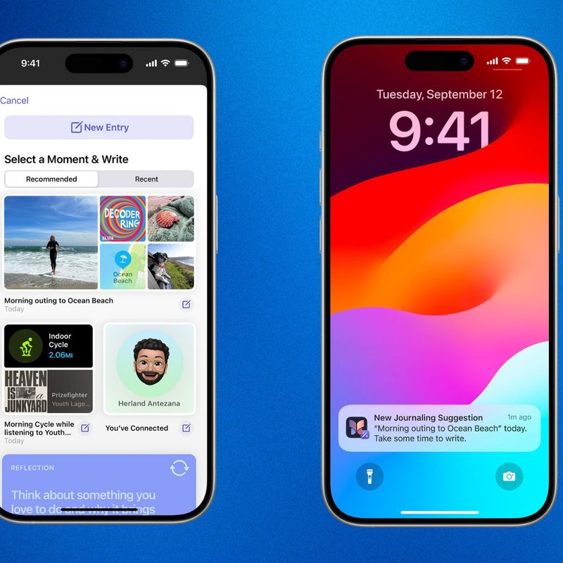 Journal app by Apple