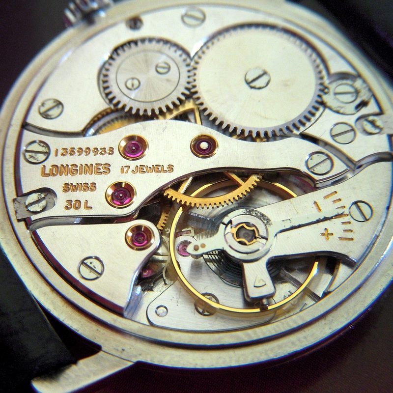 Longines watch movement
