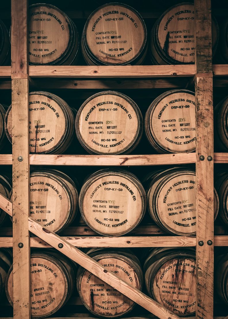 Rye barrels