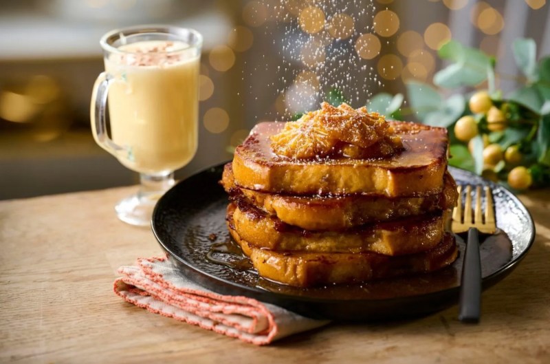 Eggnog French toast