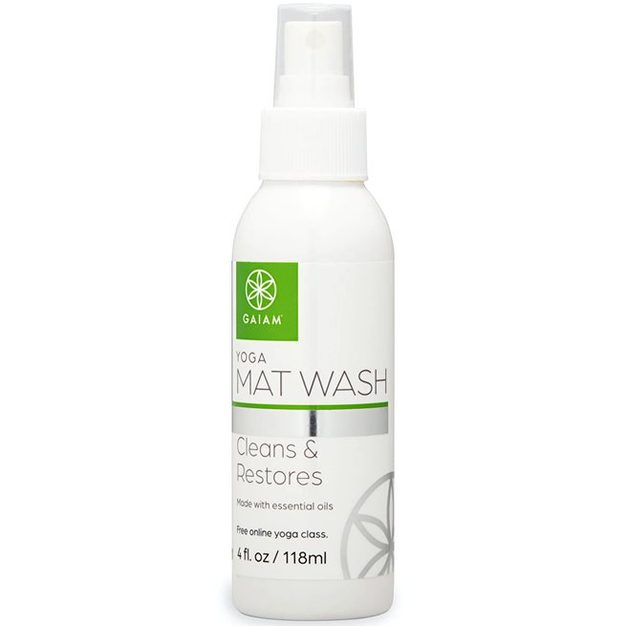 yoga mat wash