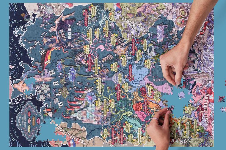 Germany wine puzzle