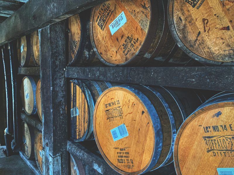 Whiskey barrels