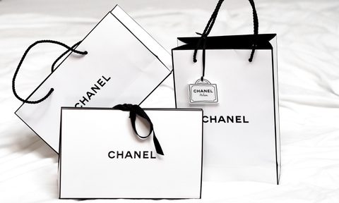 Chanel shopping bags