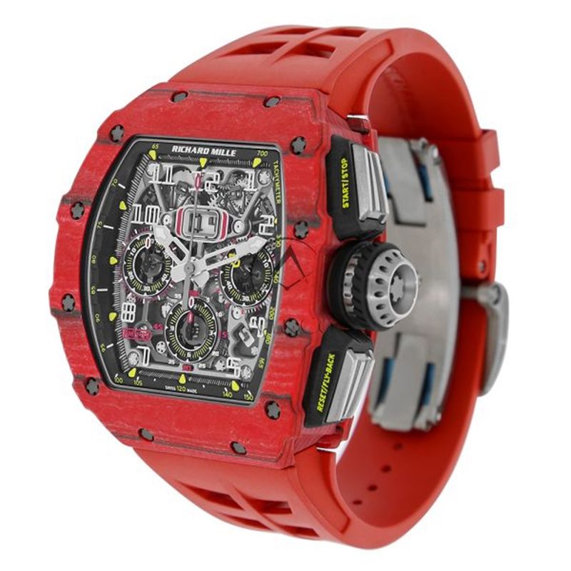 Richard Mille RM11-03 Red TPT Quartz Automatic Flyback Chronograph
