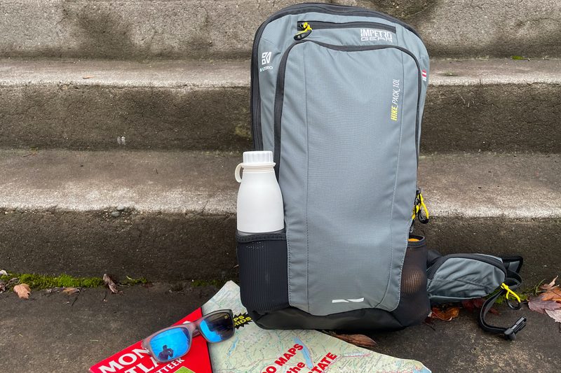 Modular hike backpack.