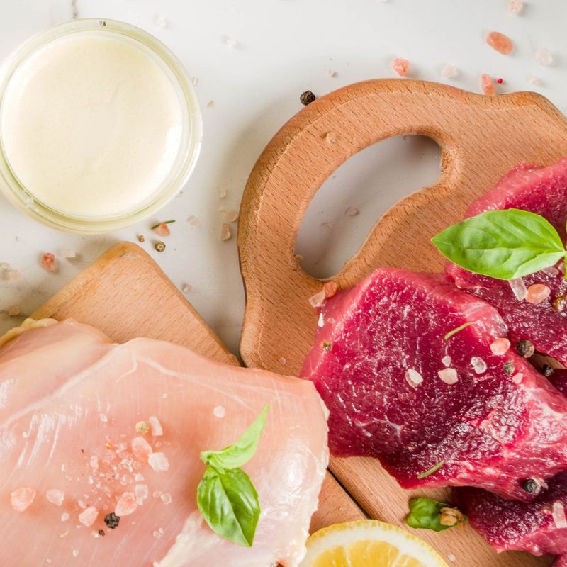 Animal protein sources