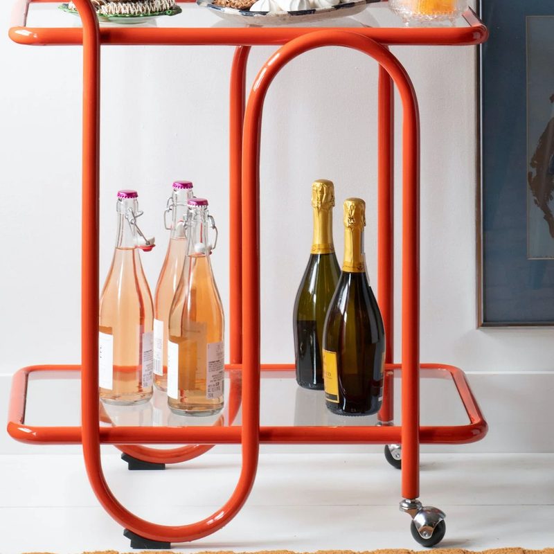 Schoolhouse Lolly bar cart