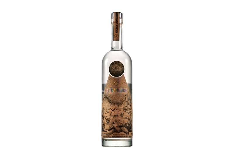 Ultramundo tequila bottle.
