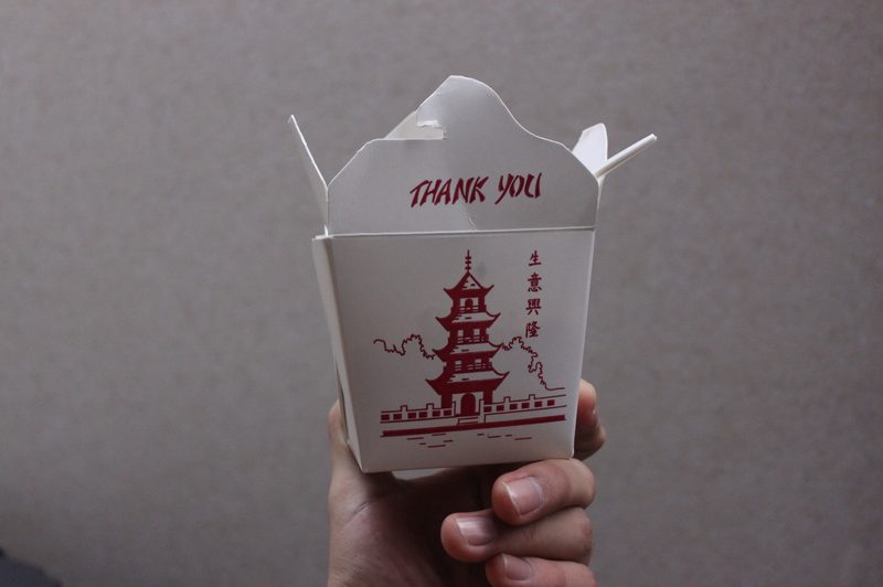 Chinese takeout box