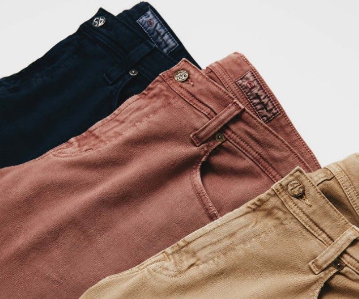 Ag Jeans in three colors