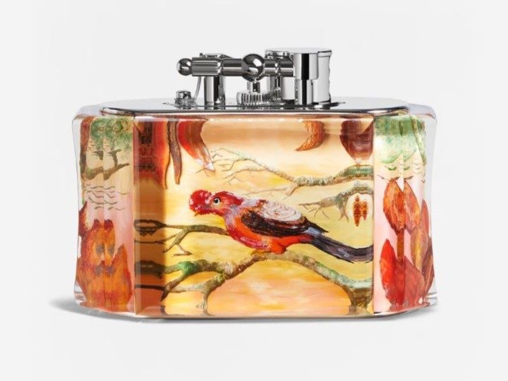 Dunhill Sunset Aquarium table lighter