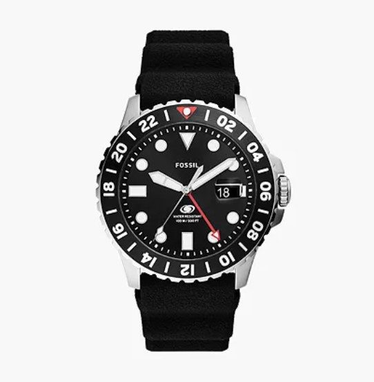Fossil Blue GMT