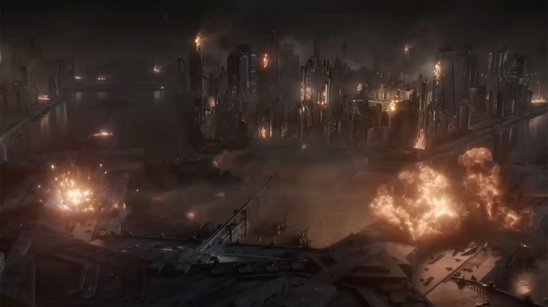 The Fall of Reach in Halo season 2.