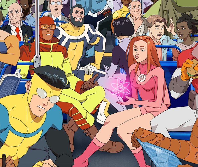 The characters of Invincible season 2