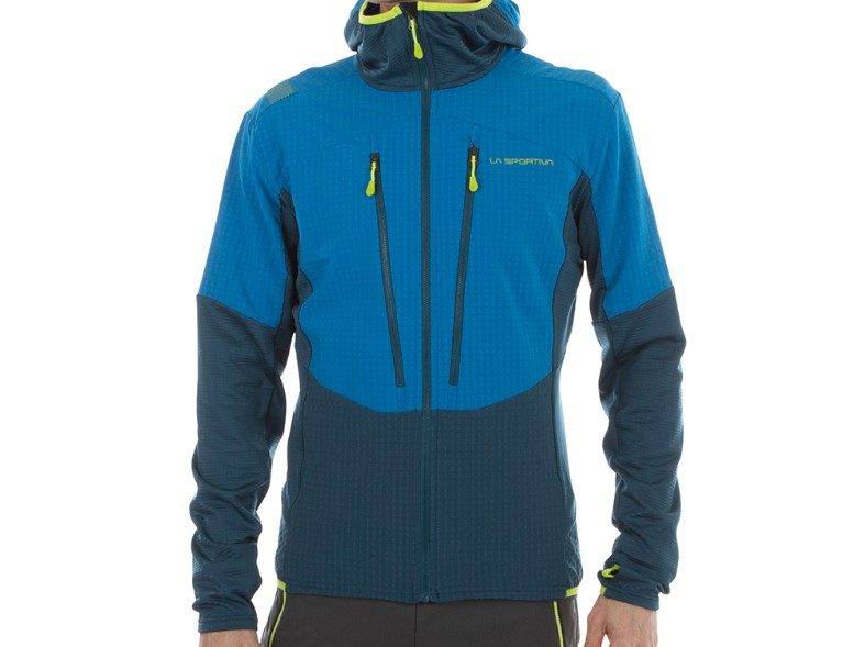 Man wearing La Sportiva Session Tech Hoody