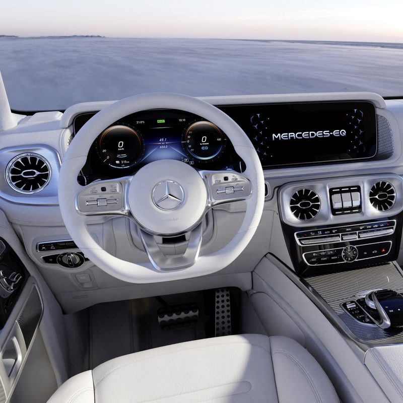 Mercedes-Benz EQG Concept interior