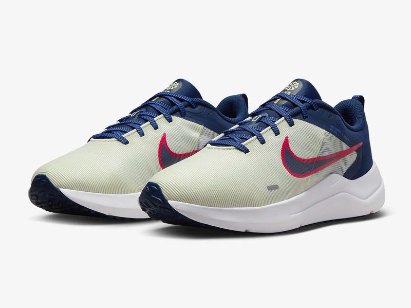 The Nike Downshifter 12 men's running shoes against a white background.